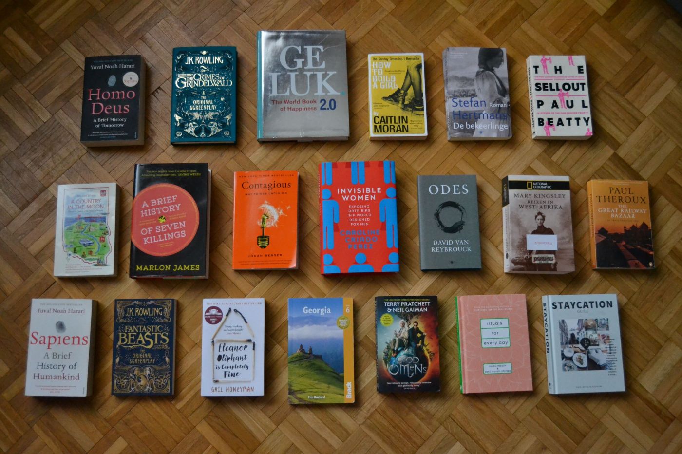 Selection of books read in the second part of 2019