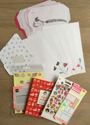 stationary and stickers